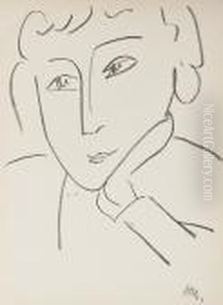 Sketchbook Oil Painting by Henri Matisse