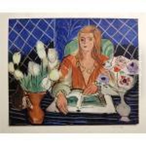 Anneliese Oil Painting by Henri Matisse