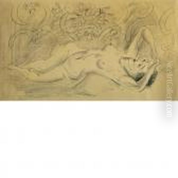 Nu Etude De Torsion Du Corps Oil Painting by Henri Matisse
