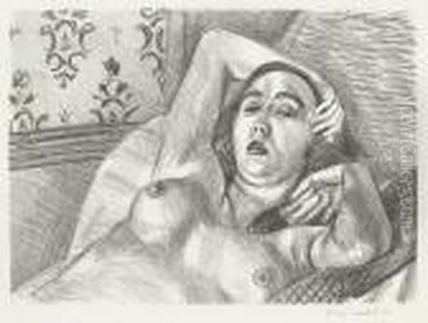 Le Repos Du Mod le Oil Painting by Henri Matisse