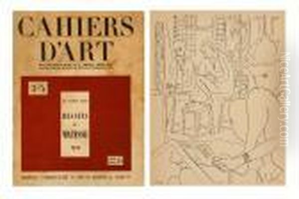 Cahiers D'art Mappa Oil Painting by Henri Matisse