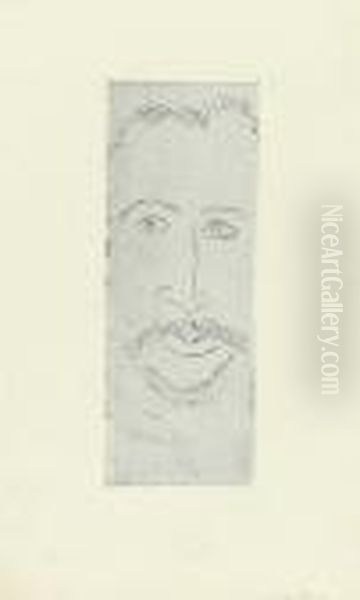 Portrait Of Walter Pach Oil Painting by Henri Matisse