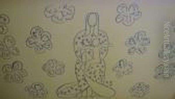 La Vierge A L'enfant Oil Painting by Henri Matisse