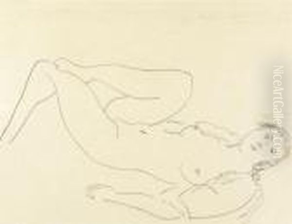 La Blouse Turque, Etude De Jambes Oil Painting by Henri Matisse