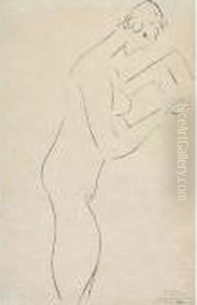 La Lecture, Nu De Profil Oil Painting by Henri Matisse