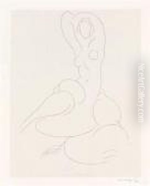 Nu Pour Cleveland Oil Painting by Henri Matisse