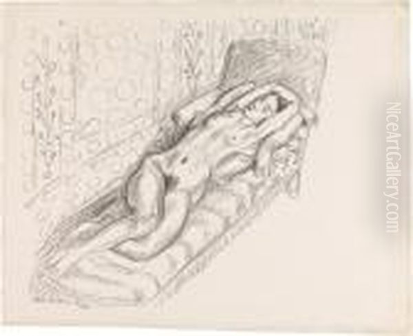 La Sieste Oil Painting by Henri Matisse