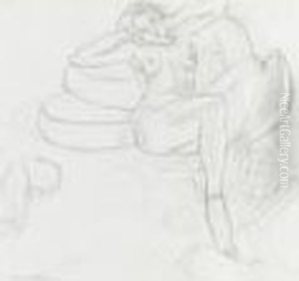 Nu Allonge Oil Painting by Henri Matisse