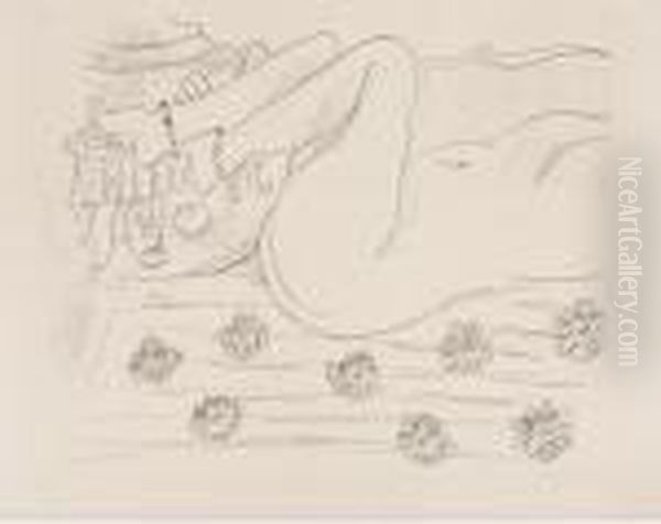 Nu, Etude D'un Mouvement De Jambes Oil Painting by Henri Matisse