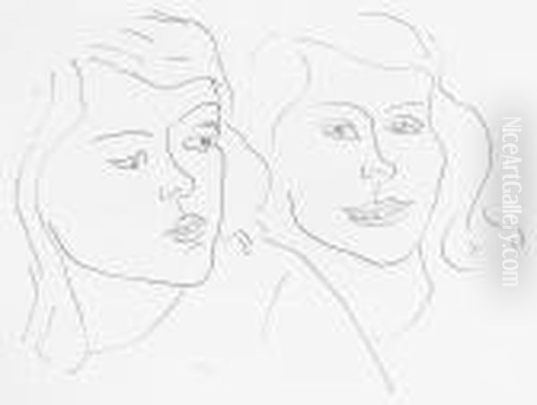 Portraits D'annelies Nelck Oil Painting by Henri Matisse