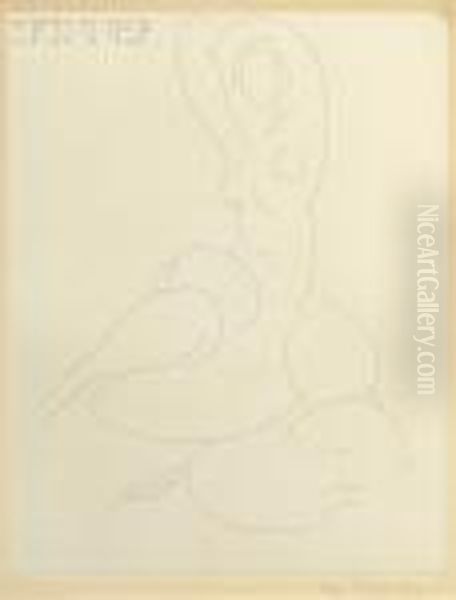 Nu Pour Cleveland Oil Painting by Henri Matisse