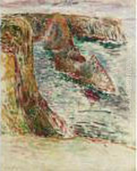 Belle-ile-en-mer Oil Painting by Henri Matisse