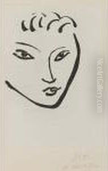 Tete De Jeune Garcon, Masque Oil Painting by Henri Matisse