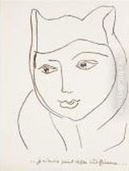 Les Lettres Portugaises Oil Painting by Henri Matisse