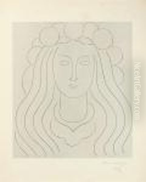 Fee Au Chapeau De Clarte Oil Painting by Henri Matisse