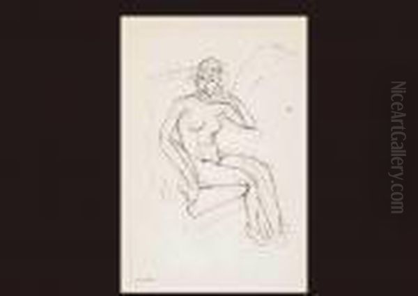 Nude Oil Painting by Henri Matisse