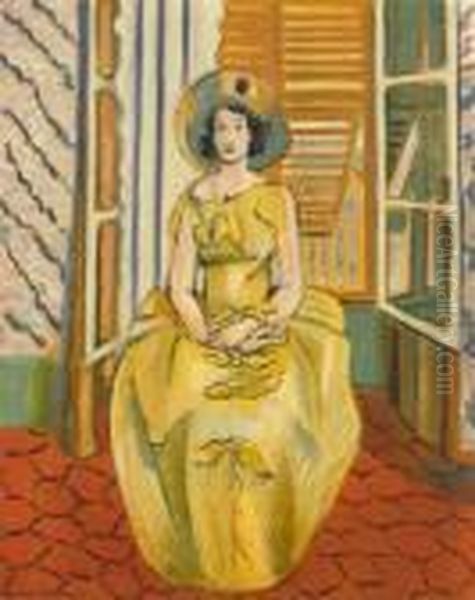 Portrait Oil Painting by Henri Matisse