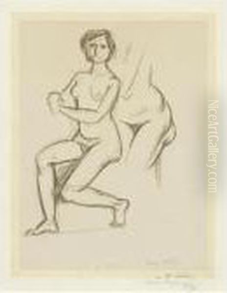 Nu Oil Painting by Henri Matisse
