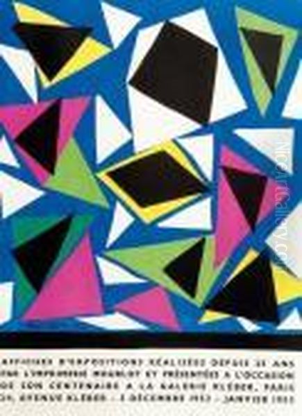 Affiches D'expositions Oil Painting by Henri Matisse