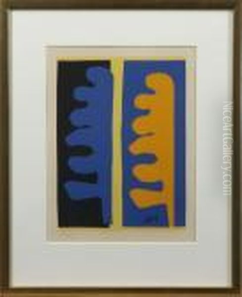 Abstrakt Motiv Oil Painting by Henri Matisse
