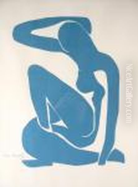 Blue Nude Oil Painting by Henri Matisse
