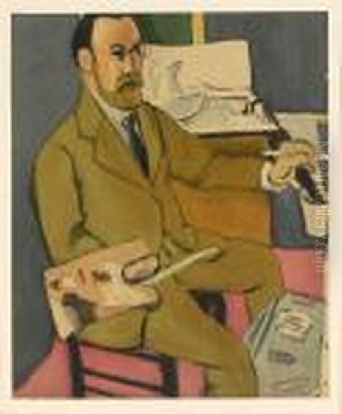 Portrait Oil Painting by Henri Matisse