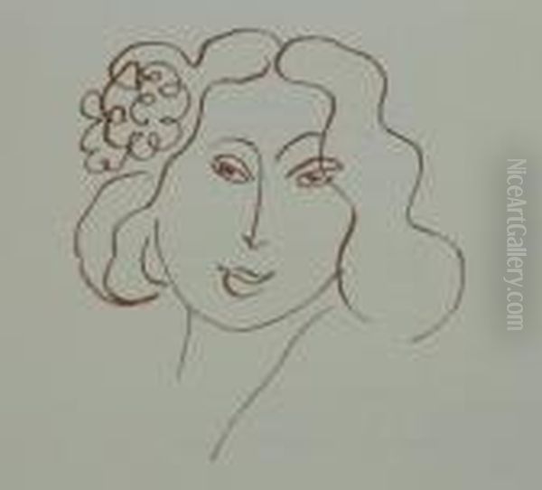 Florilege Des Amours De Ronsard Oil Painting by Henri Matisse