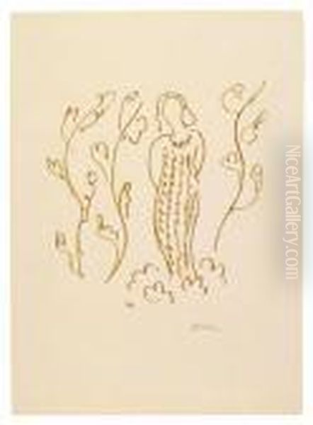 Florilege Des Amours. Oil Painting by Henri Matisse