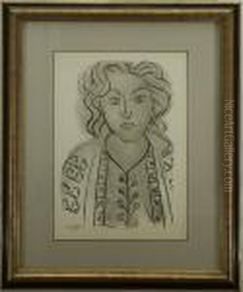 Portrait Of A Woman Oil Painting by Henri Matisse
