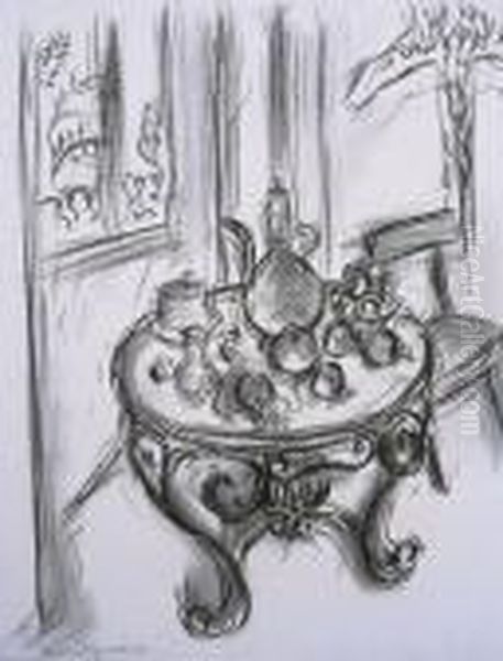 Nature Morte Dans Un Interieur Oil Painting by Henri Matisse