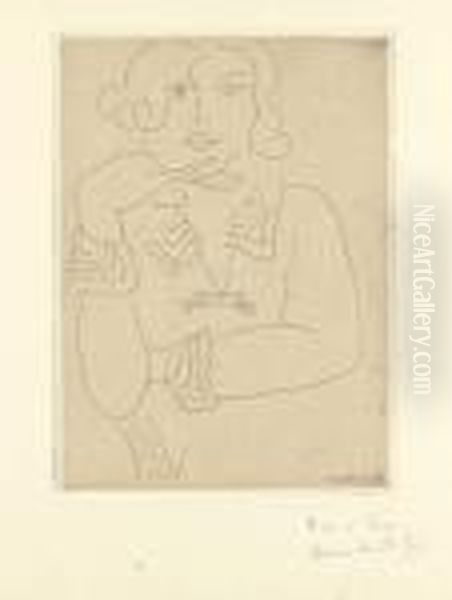 Figure Au Col Et Manchettes De Dentelle Oil Painting by Henri Matisse
