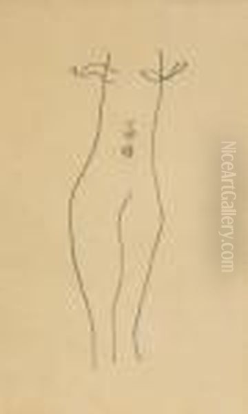 Femme Nue Oil Painting by Henri Matisse