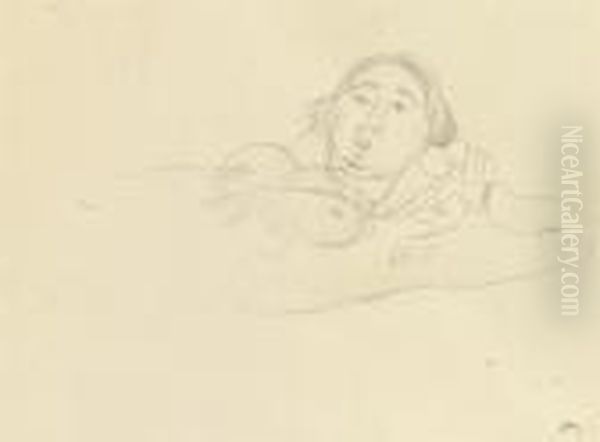 Nu Allonge Oil Painting by Henri Matisse