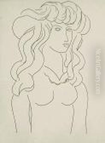 Stephane Mallarme Oil Painting by Henri Matisse