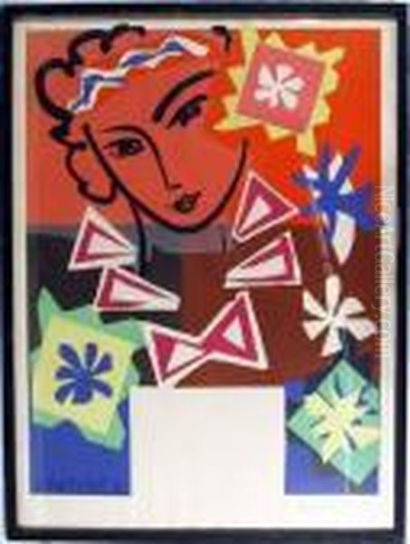 Madame De Pompadour Oil Painting by Henri Matisse