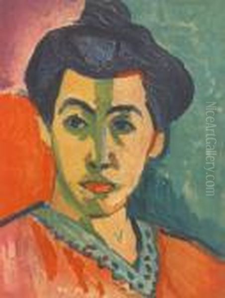 Frauenportrait Oil Painting by Henri Matisse