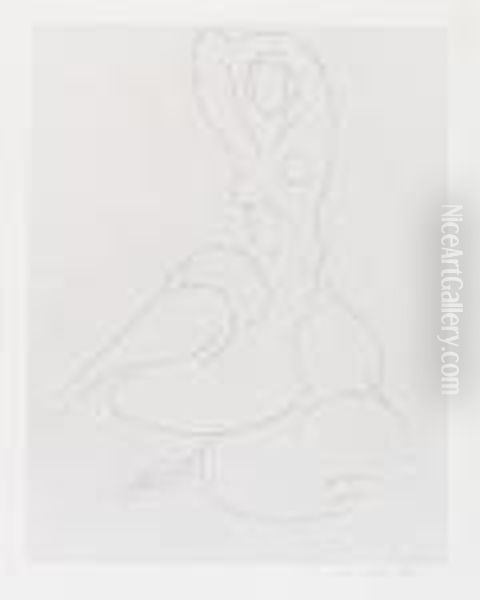 Nu Pour Cleveland Oil Painting by Henri Matisse
