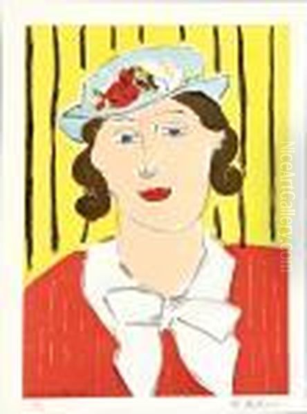 Mujer Con Sombrero Oil Painting by Henri Matisse