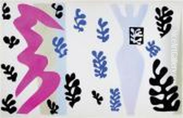 Le Lanceur De Couteaux, Pl. Xv From Jazz (d.bk.22) Oil Painting by Henri Matisse