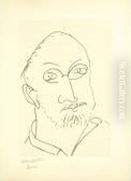 Grand Masque (d. 562) Oil Painting by Henri Matisse