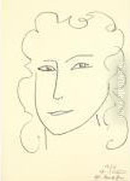 Marguerite I (d. 569) Oil Painting by Henri Matisse