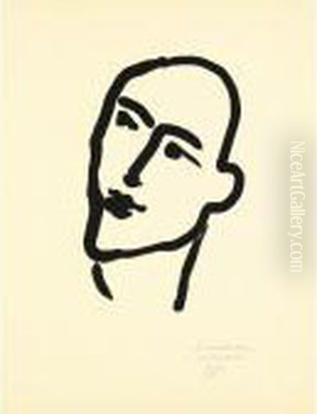 Nadia. Masque (d. 796) Oil Painting by Henri Matisse