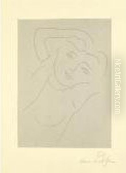 Figure Au Repos (d. 252) Oil Painting by Henri Matisse