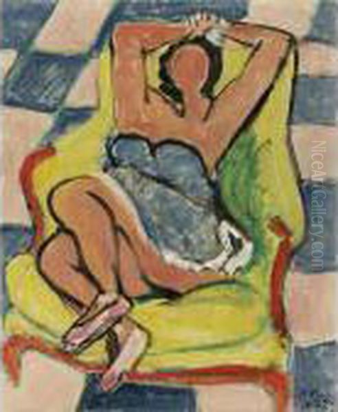 Le Repos De La Danseuse Oil Painting by Henri Matisse