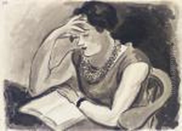 Femme Lisant Oil Painting by Henri Matisse