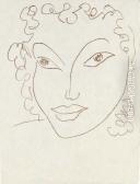 Plates Vii And Xi, From 
Poasies Antillaises Oil Painting by Henri Matisse