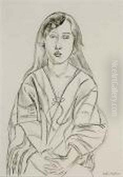 Portrait Oil Painting by Henri Matisse