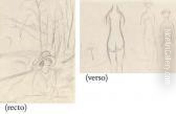 Jeune Fille Dans Un Jardin Oil Painting by Henri Matisse