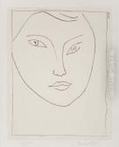 Portrait De Claude D. Oil Painting by Henri Matisse