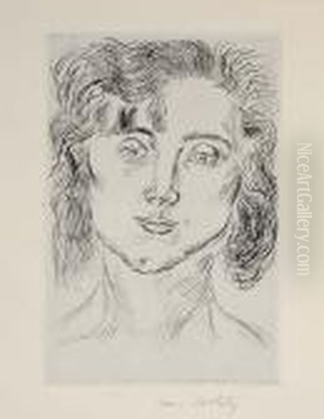 Mlle M. M. Oil Painting by Henri Matisse